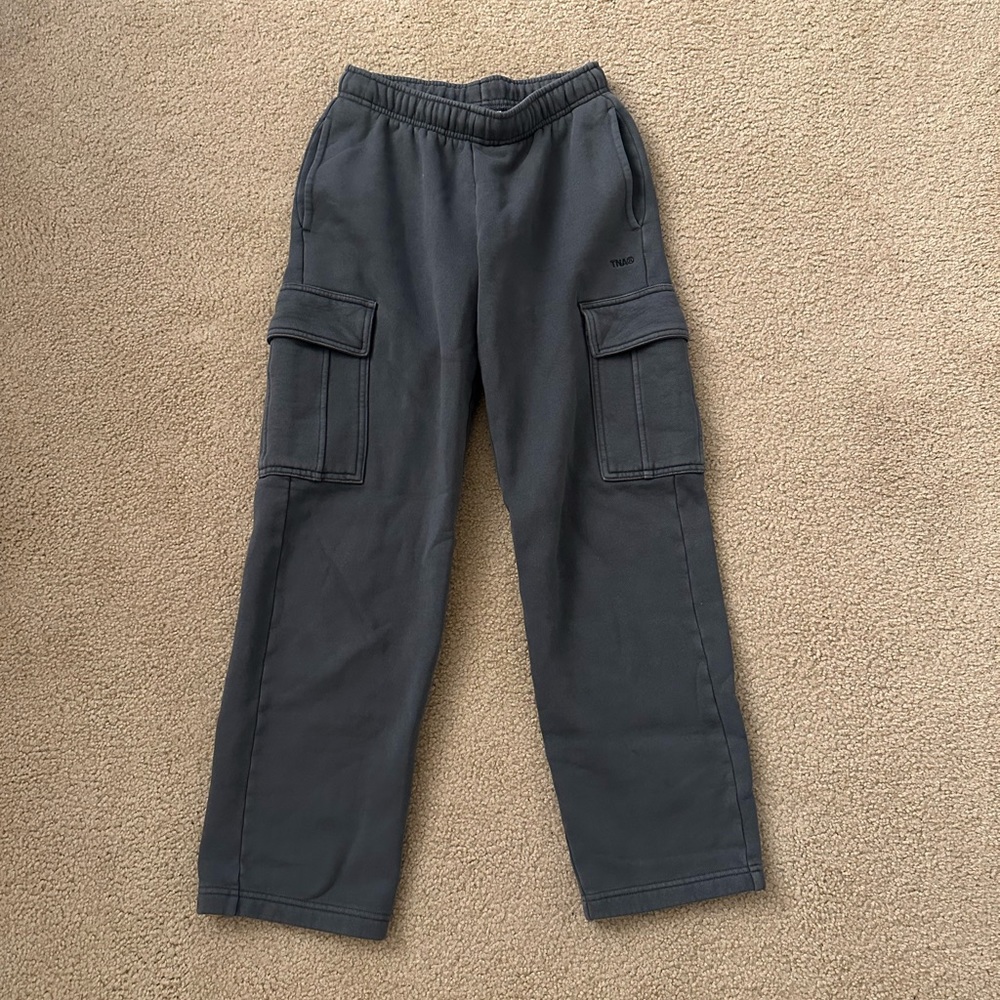 Aritzia cozy fleece mega cargo sweatpants size xs